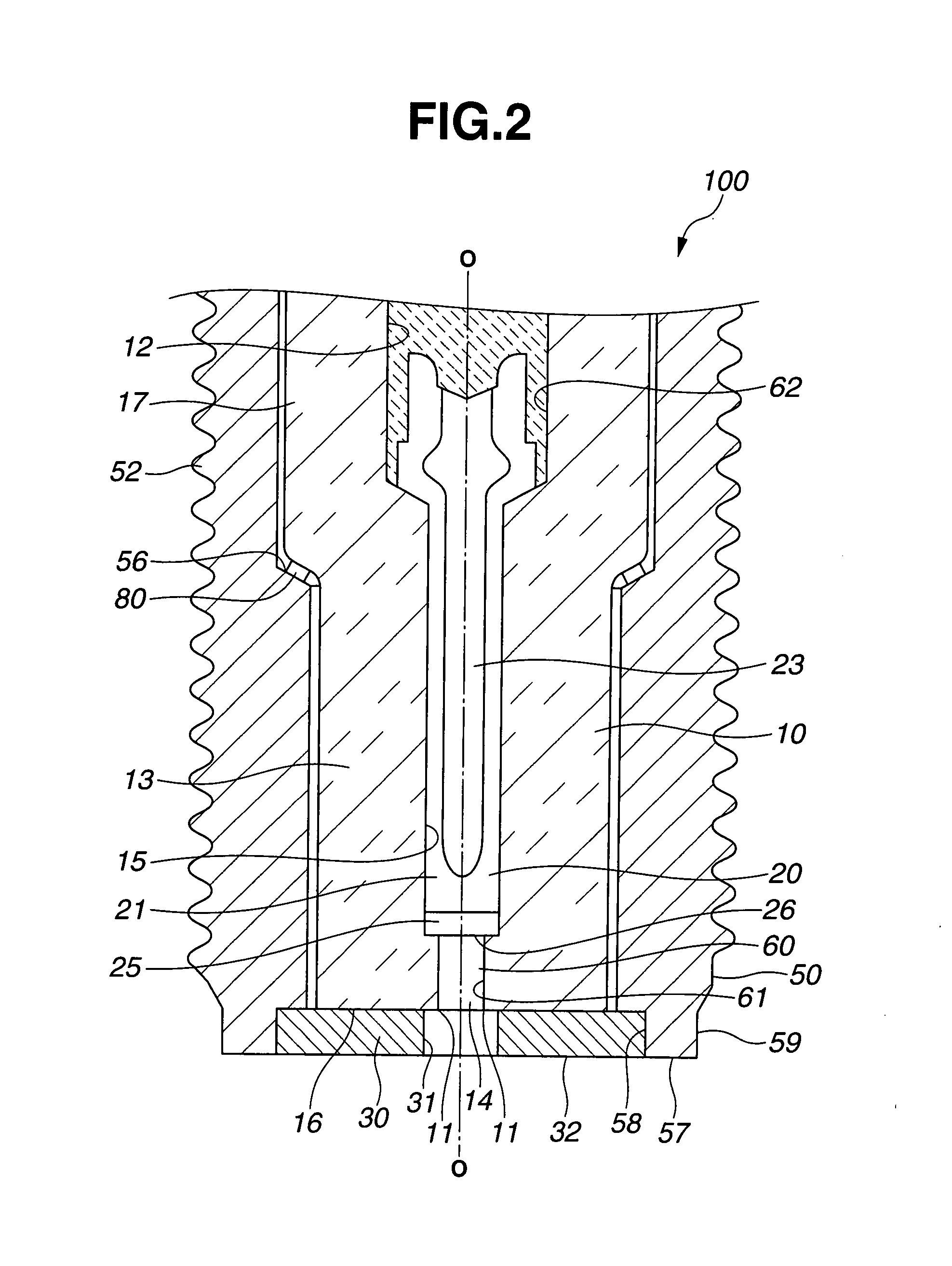 Plasma-jet spark plug and ignition system