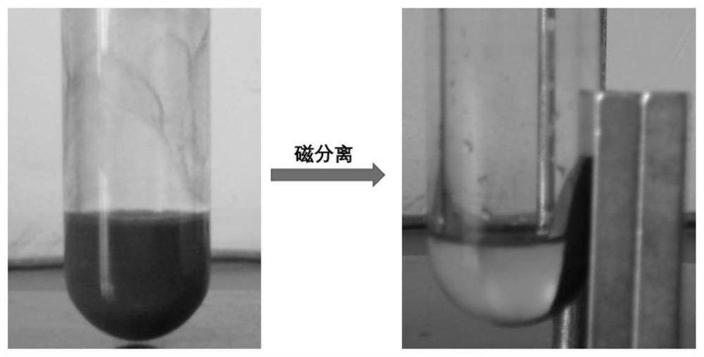 Magnetic material loaded N-heterocyclic carbene copper catalyst as well as preparation method and application thereof