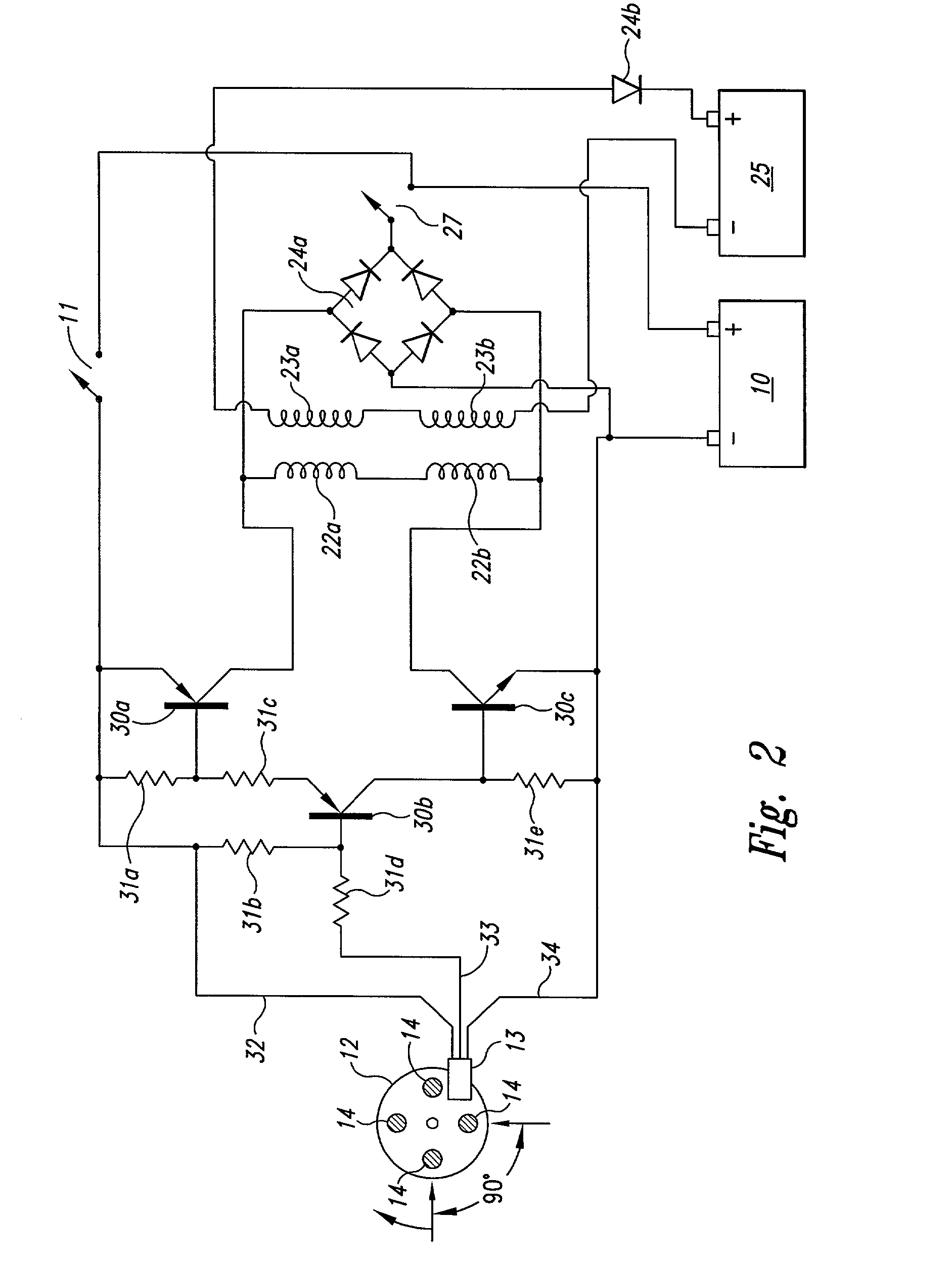 Device and method of a back EMF permanent electromagnetic motor generator