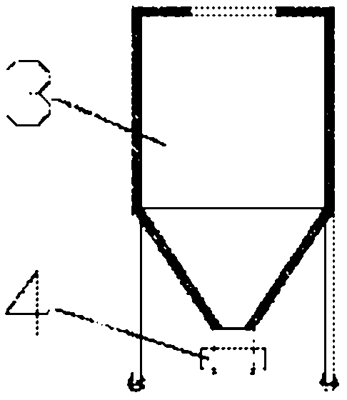 Thermal feeding method and device for calcium carbide furnace