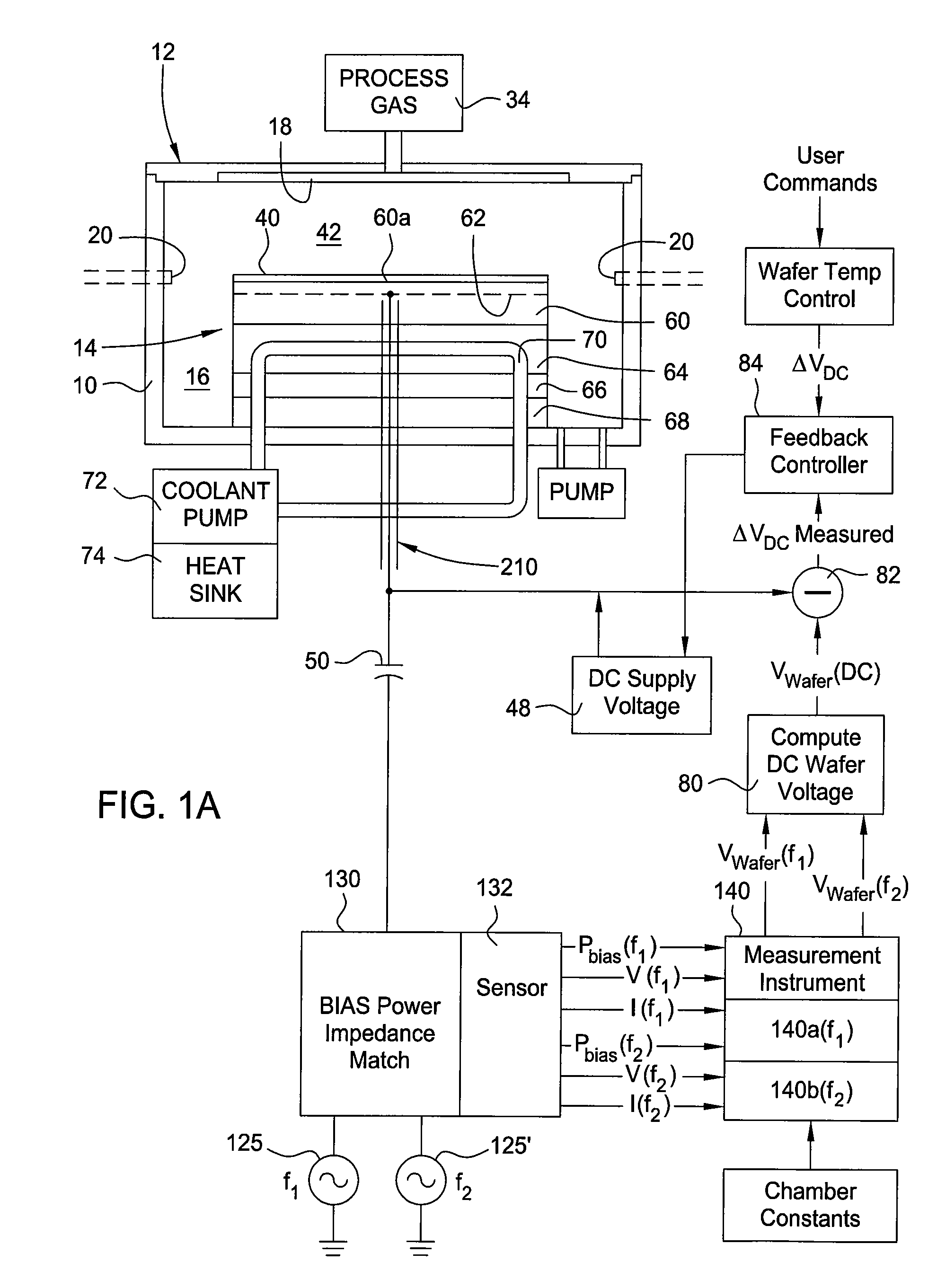 Efficient and accurate method for real-time prediction of the self-bias voltage of a wafer and feedback control of esc voltage in plasma processing chamber