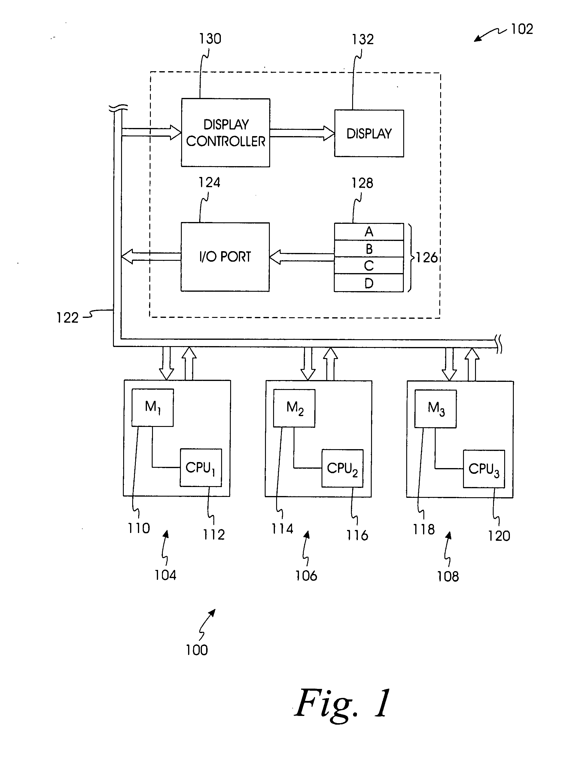 Remote display chain for mutiple user interface applications