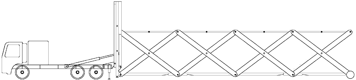 Foldable emergency passage and its usage