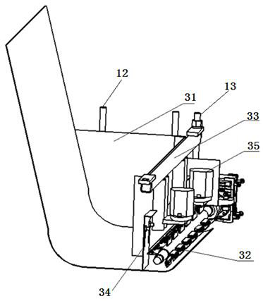 Mechanism and method for automatically mixing mortar and coating tiles