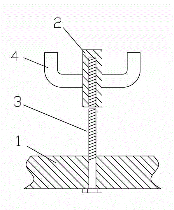 Anti-floating retention structure