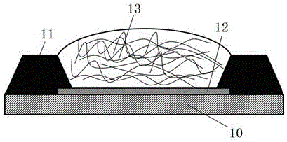 Method for inhibiting formation of coffee ring in printing process and solid thin film