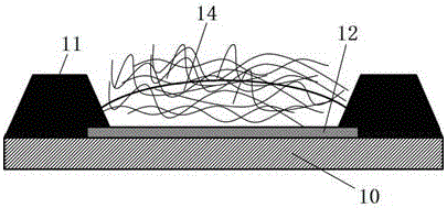 Method for inhibiting formation of coffee ring in printing process and solid thin film