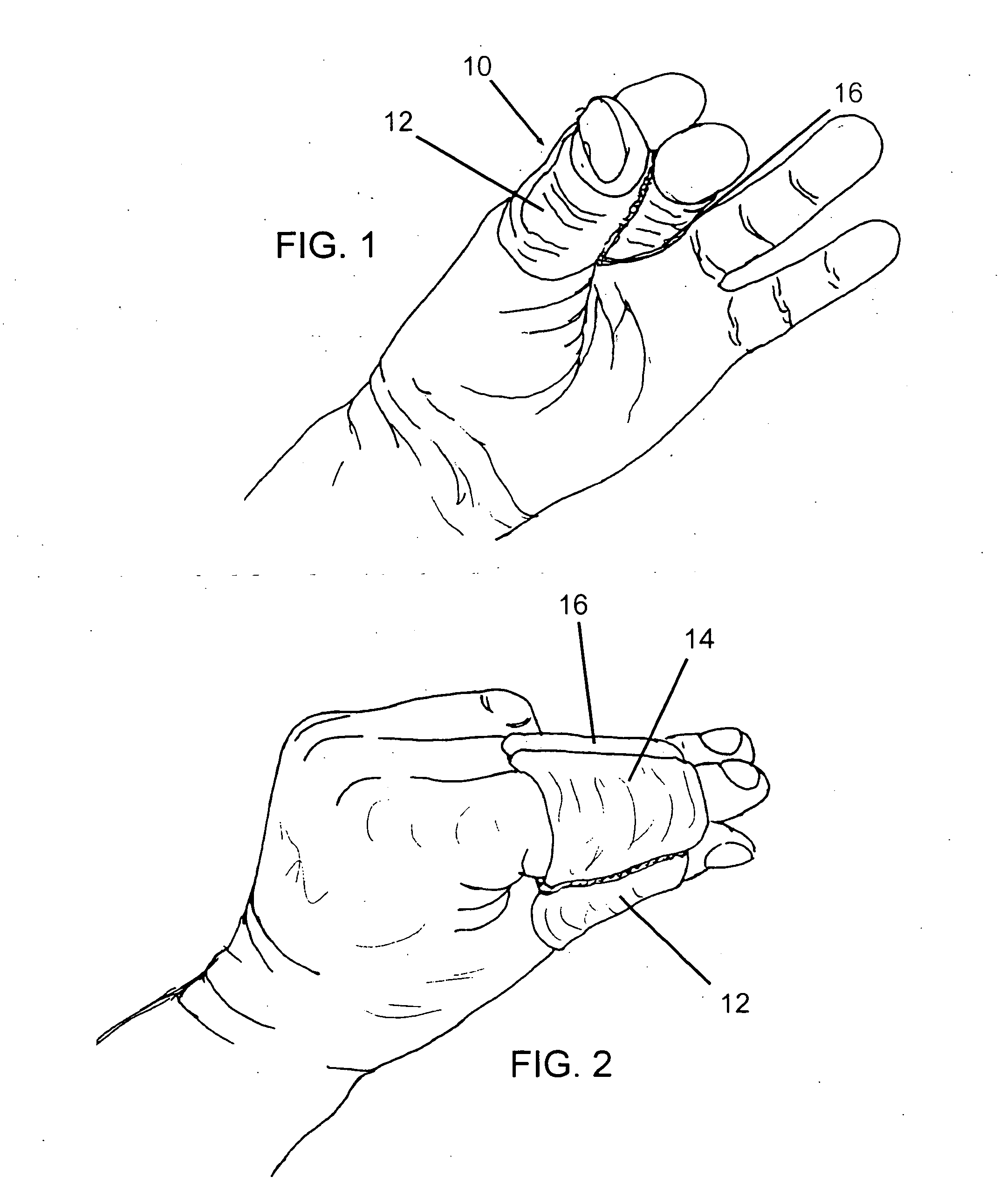 Digit-supporting therapeutic device for the hand