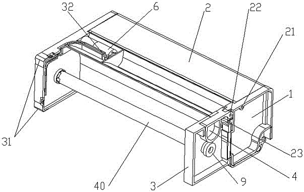 Floor mopping assembly and intelligent cleaning robot thereof