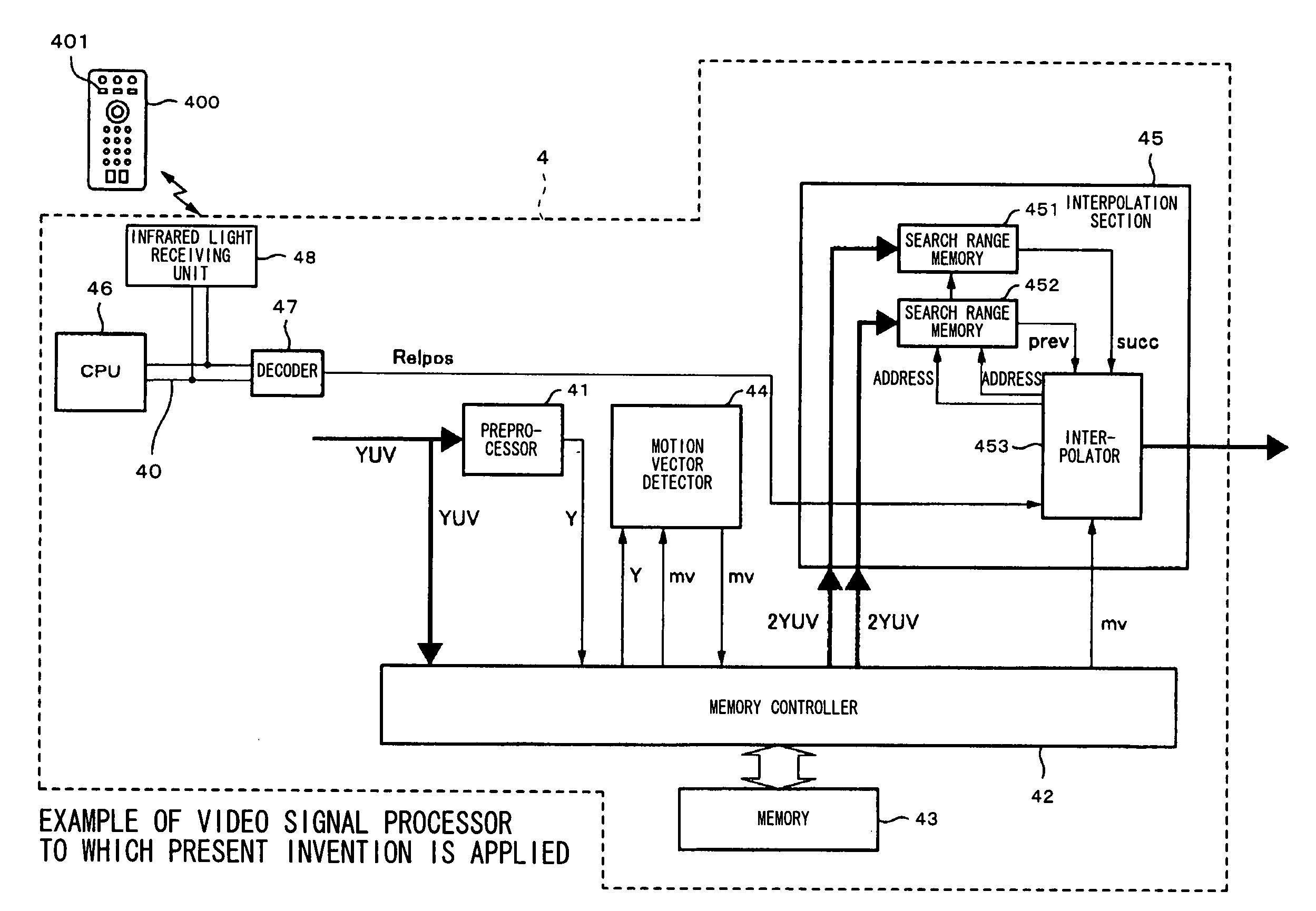 Image Display Apparatus, Video Signal Processor, and Video Signal Processing Method