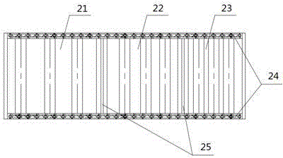 Stepless gear roller set and stepless gear roller crusher