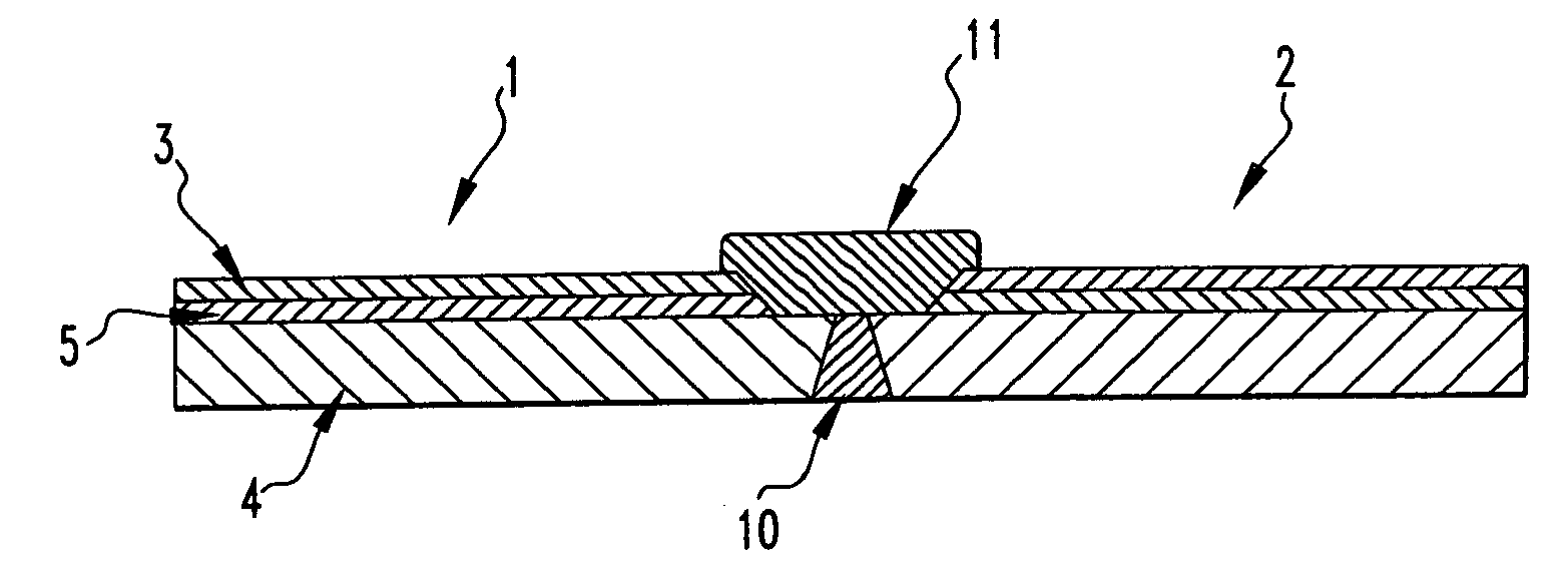 Method of joining tantalum clade steel structures