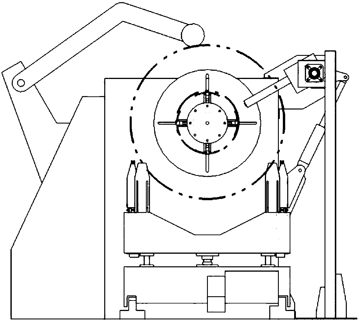 Flexible steel strip uncoiling method