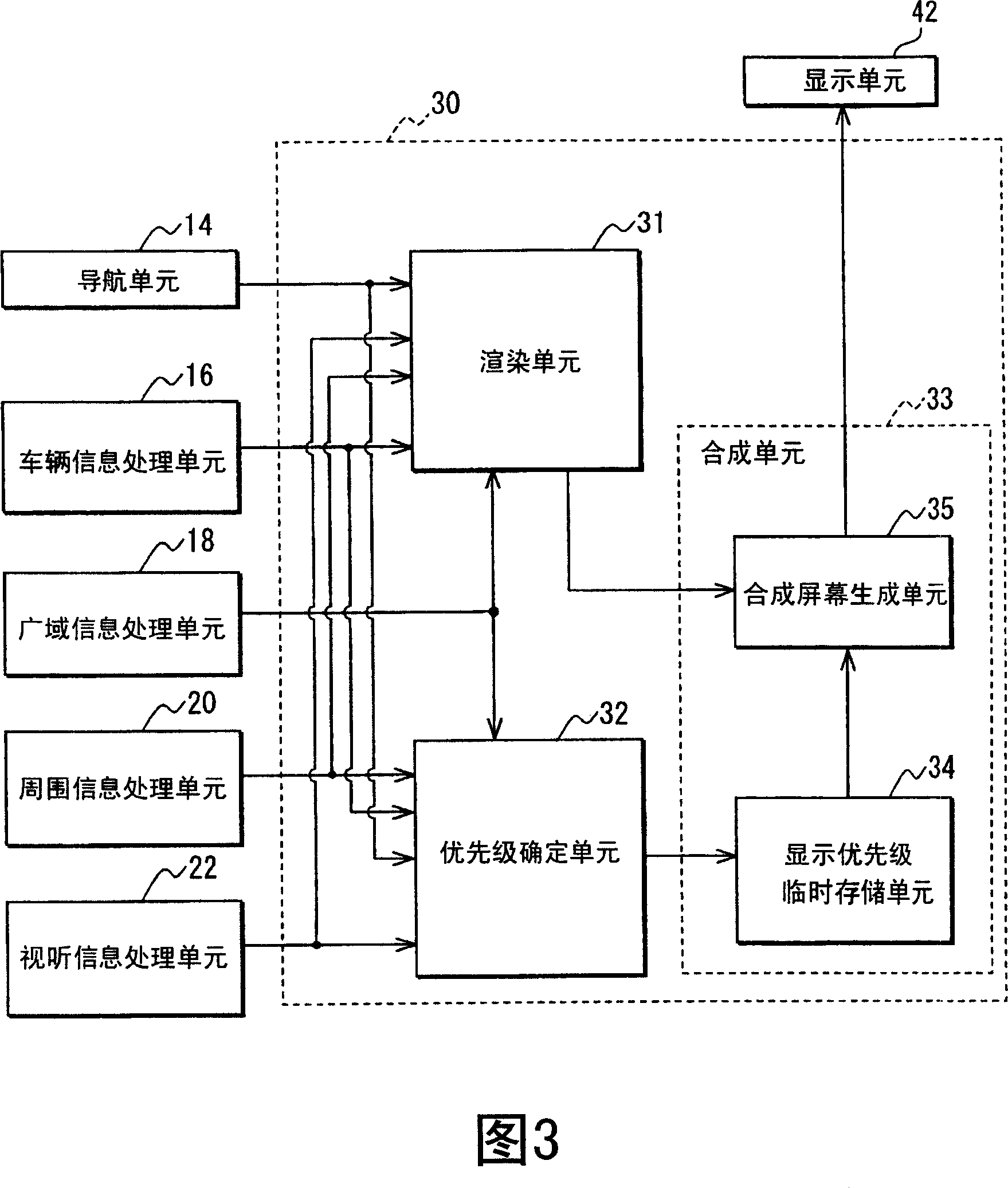 Displaying device