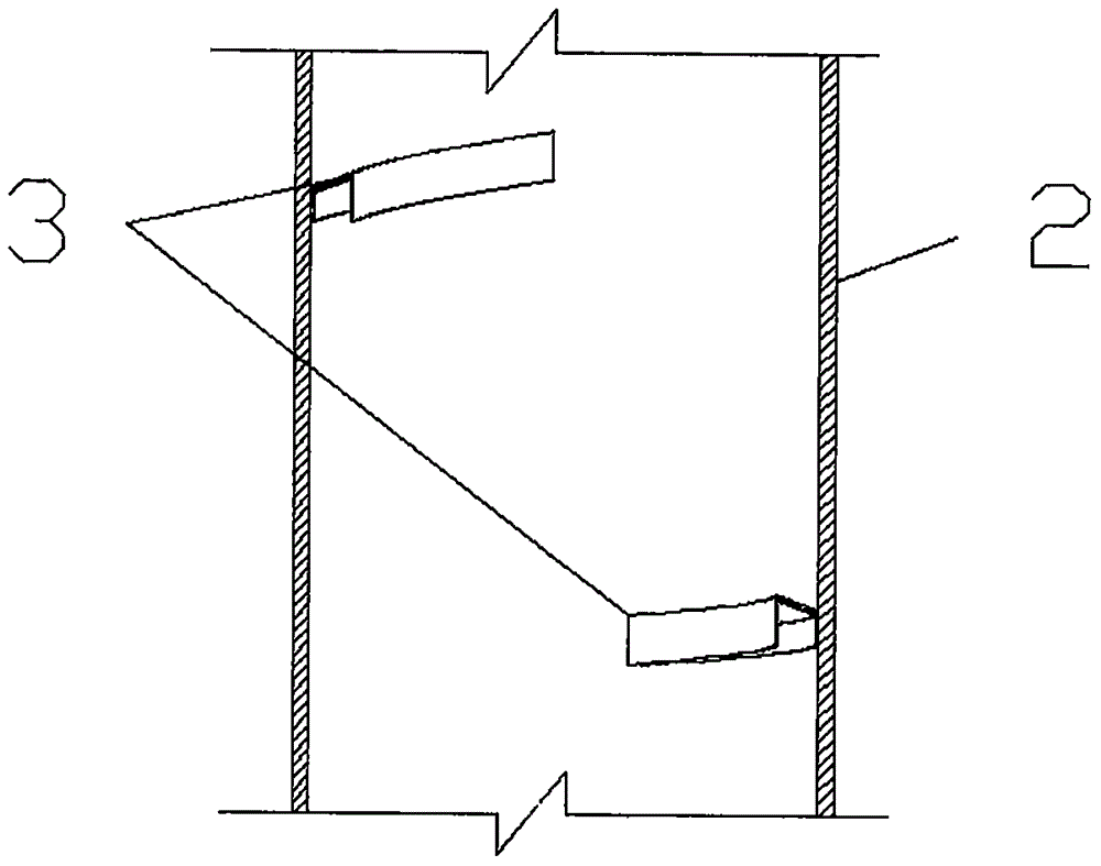 All-round collecting and discharging system for smoke liquid-state media