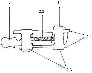 Retractor for rapid and distal movement of cuspids