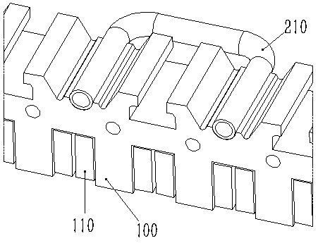 A linear motor with good cooling