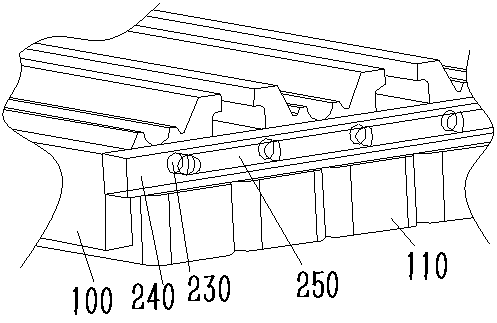 A linear motor with good cooling