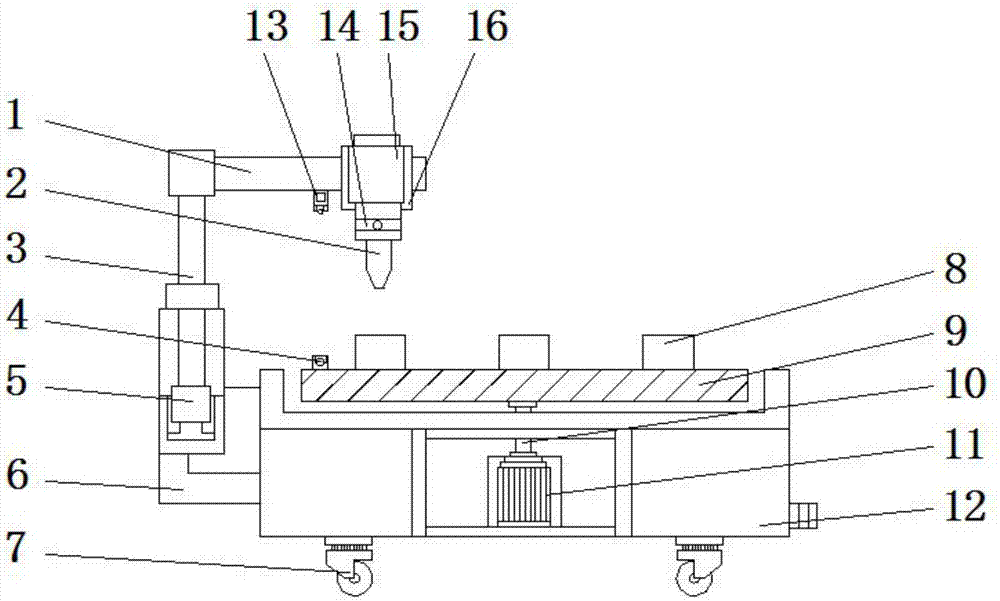 Network cable interface processing device for Internet router