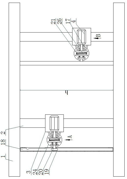 A high-efficiency volleyball auxiliary training device for sports