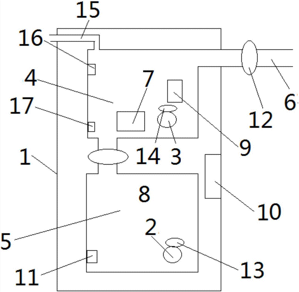 Structure of water dispenser