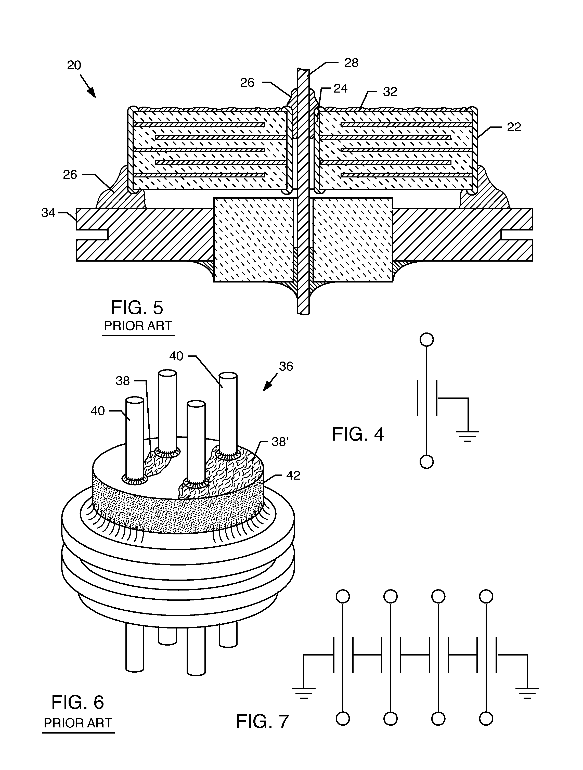 Passive electronic network components designed for direct body fluid exposure