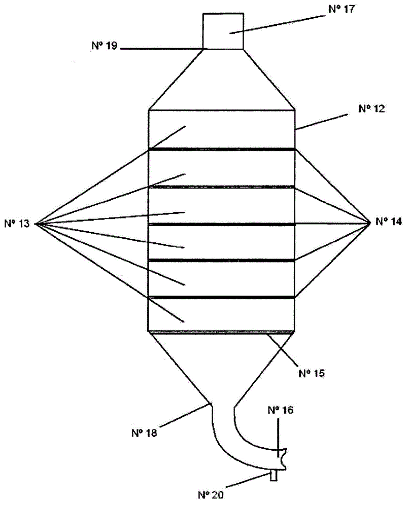 Neutralisation of gaseous contaminants by means of artificial photosynthesis