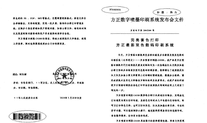 Page lattice storage method for variable data printing and device adopting same