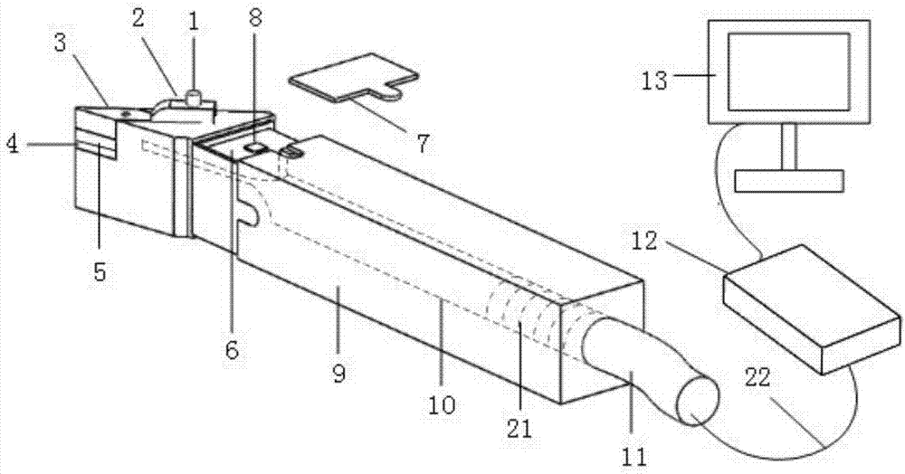 Cutting force measurement device based on manganese-copper alloy micro-nano sensitive units