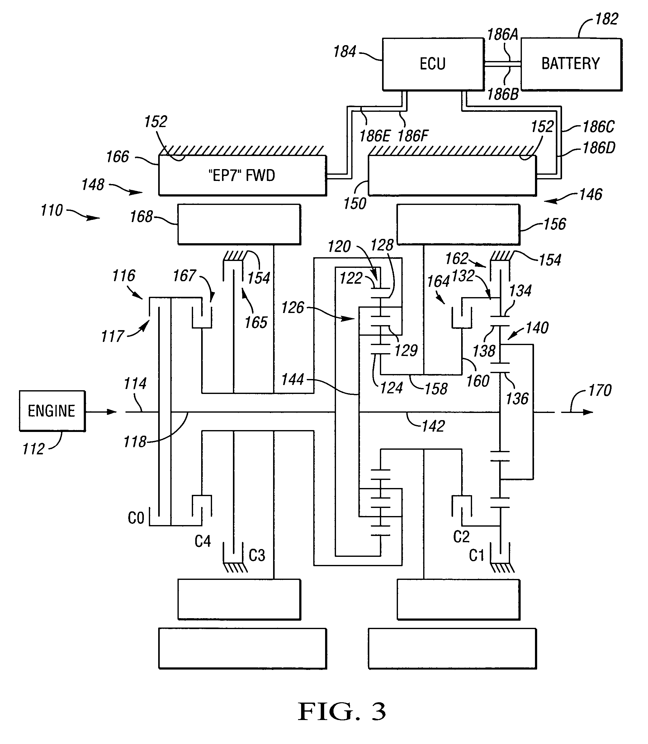 Electrically variable transmission with selective fixed ratio operation