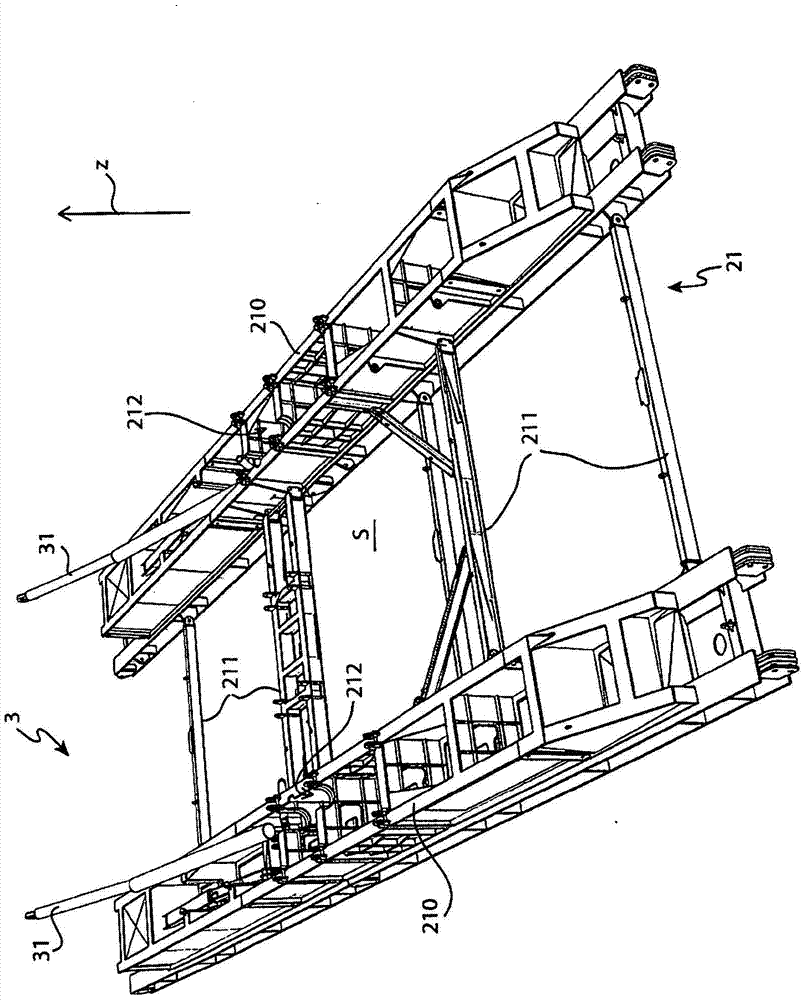 Well drilling apparatus and assembling and disassembling method