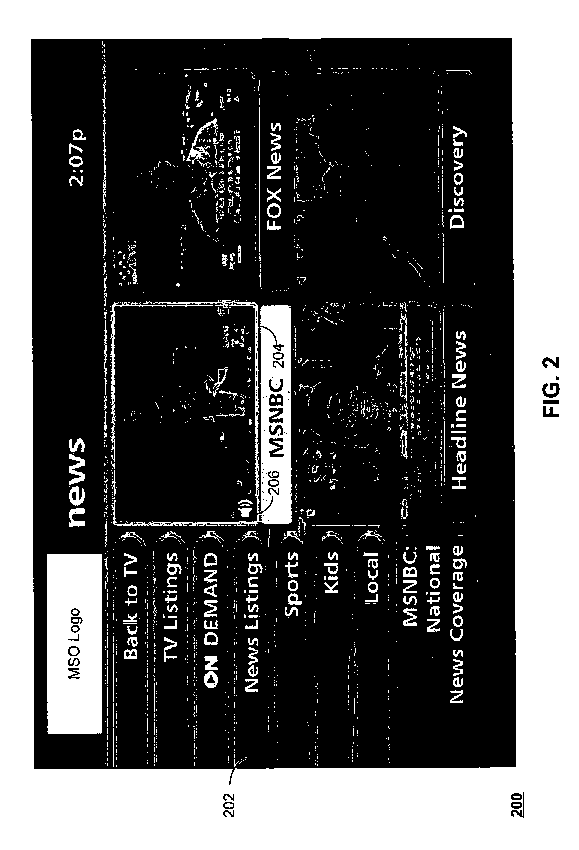 Systems and methods for providing blackout support in video mosaic environments