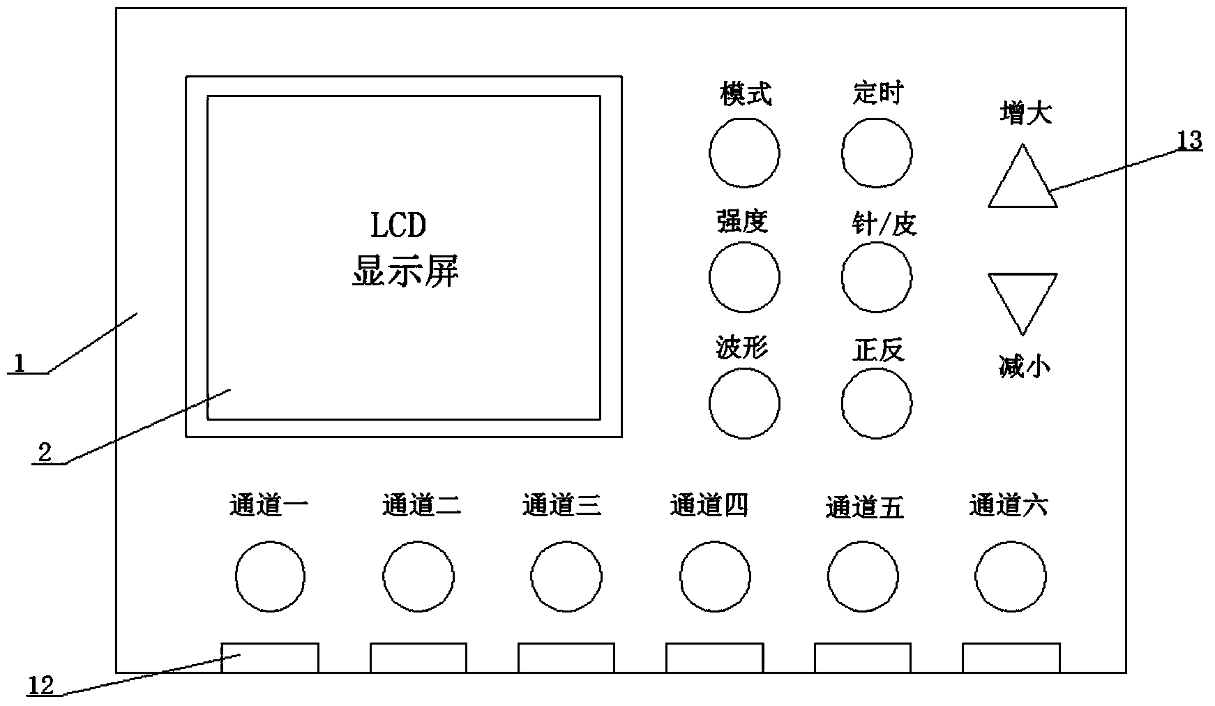 Electro-acupuncture therapeutic instrument simulating manual acupuncture technique and twirling acupuncture clamp thereof