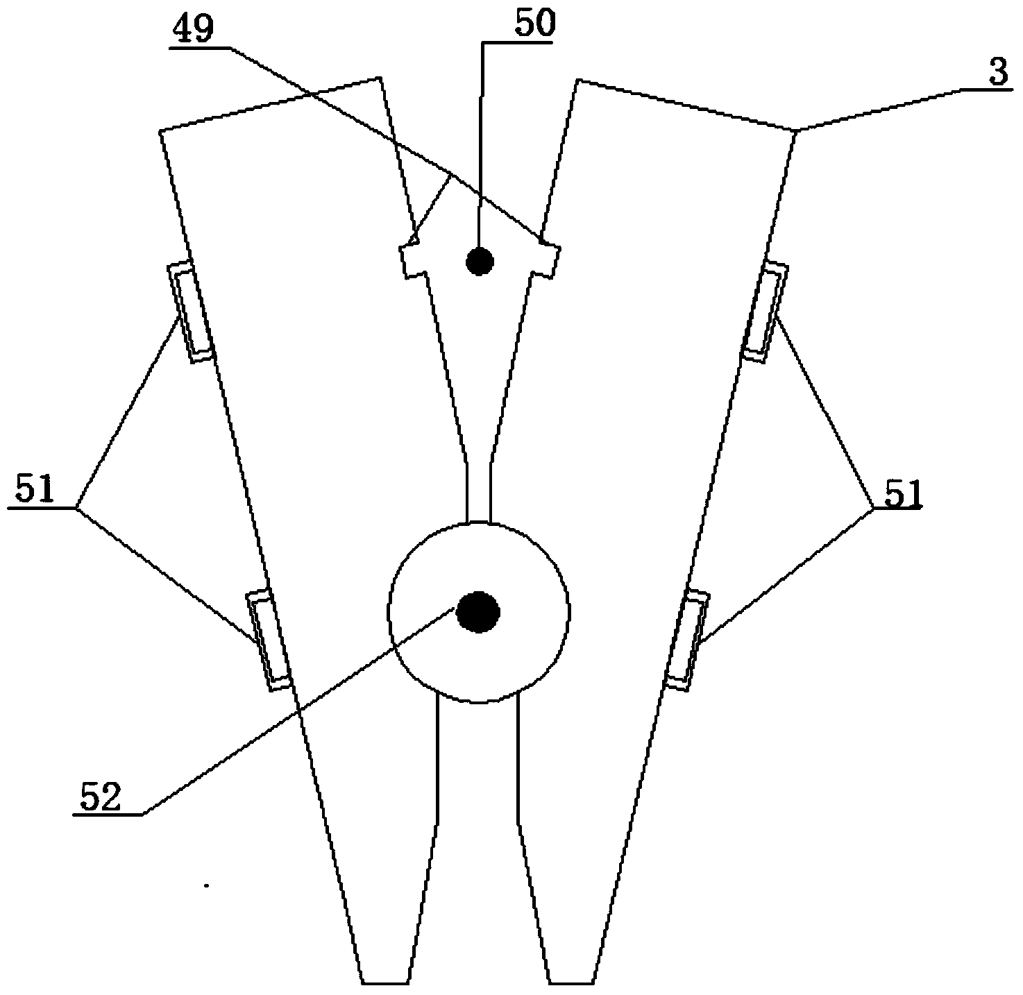 Electro-acupuncture therapeutic instrument simulating manual acupuncture technique and twirling acupuncture clamp thereof