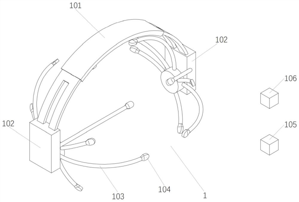 Training device for improving concentration of children