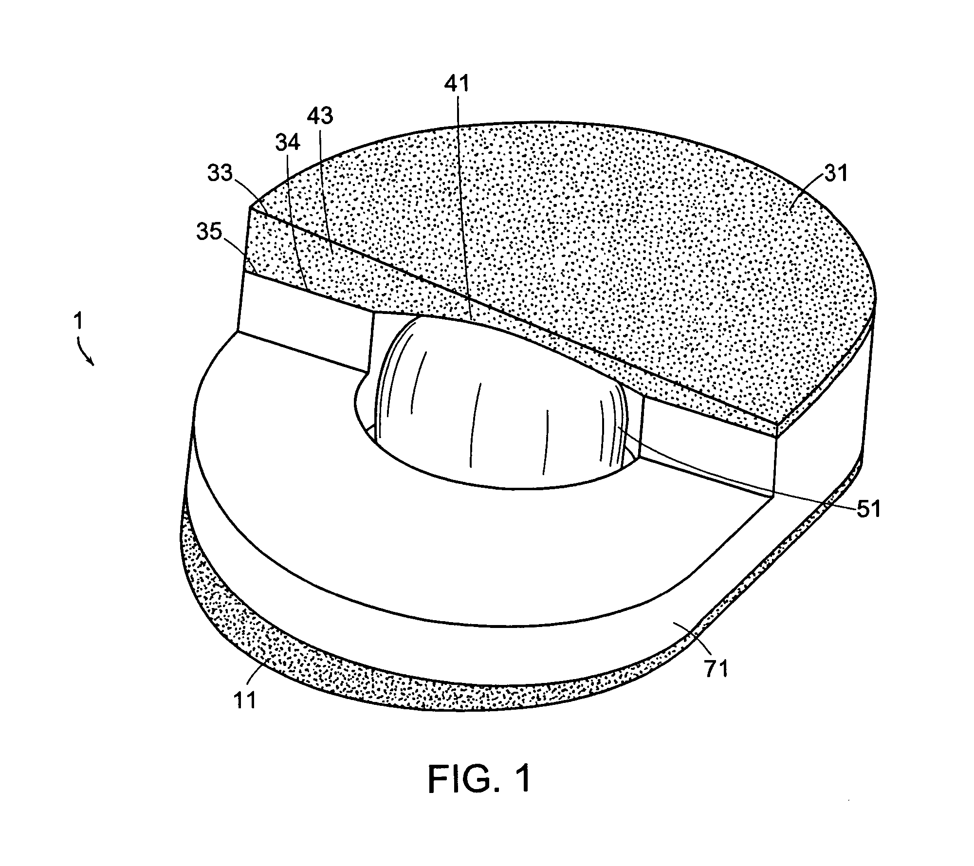 Intervertebral motion disc having articulation and shock absorption