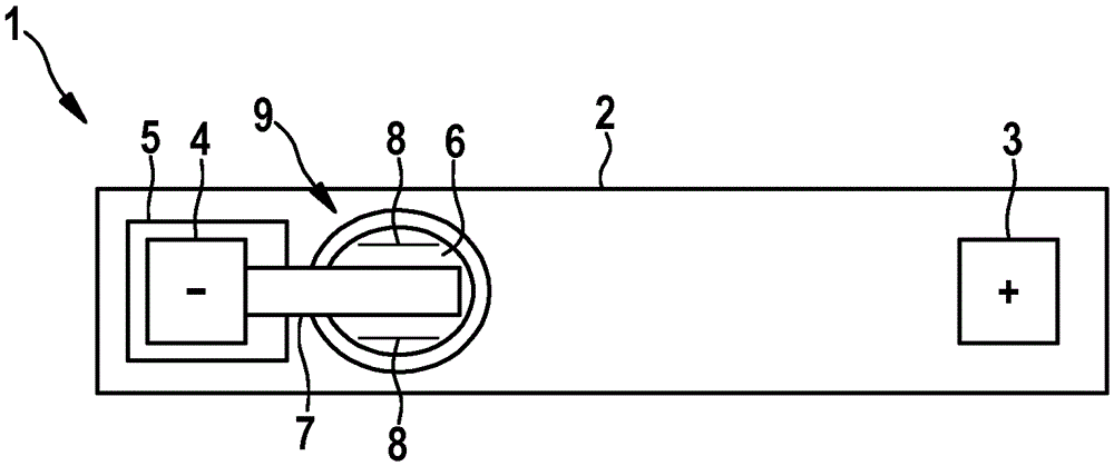 Battery cell with surge protector