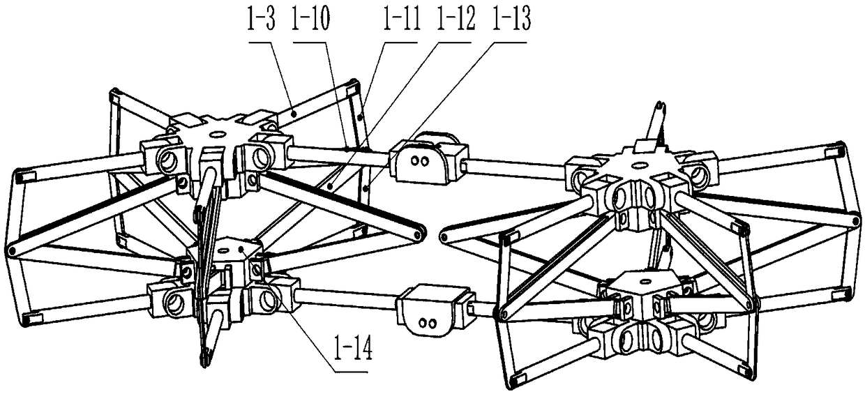 A two-layer unfoldable antenna mechanism driven by a torsion spring based on a shear type mechanism