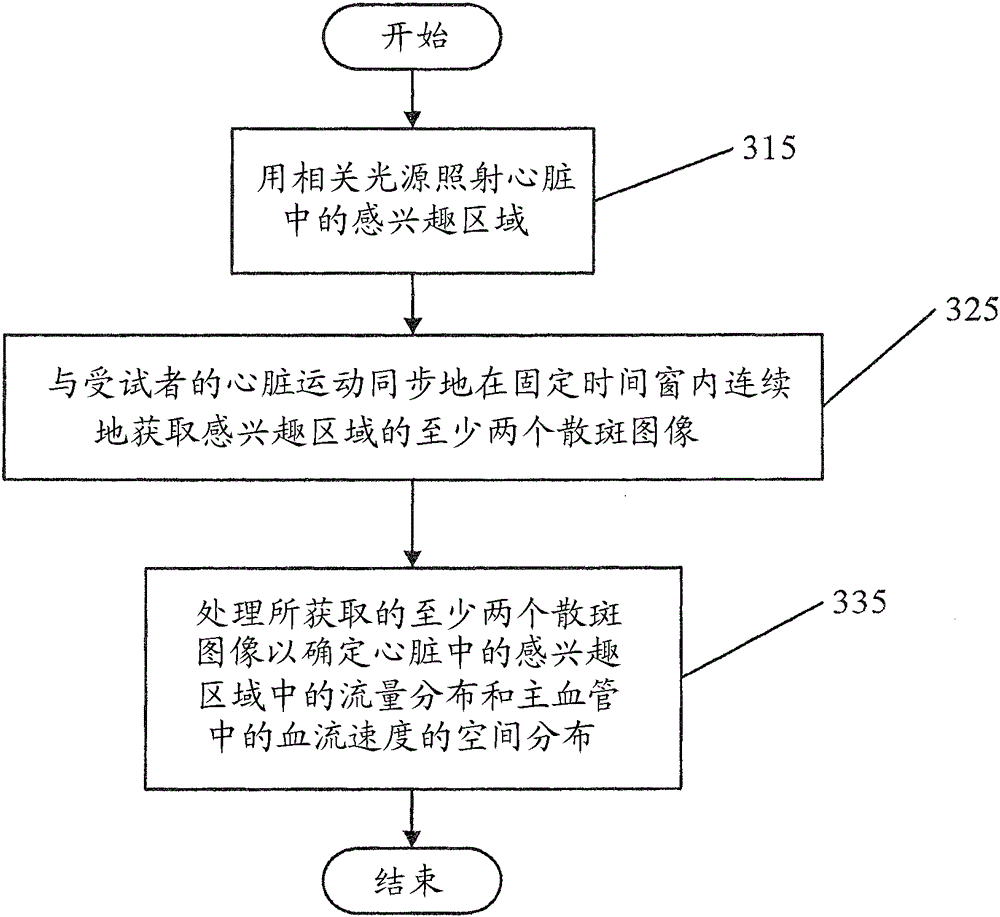 Methods, systems and computer program products for non-invasive determination of blood flow distribution using speckle imaging techniques and hemodynamic modeling