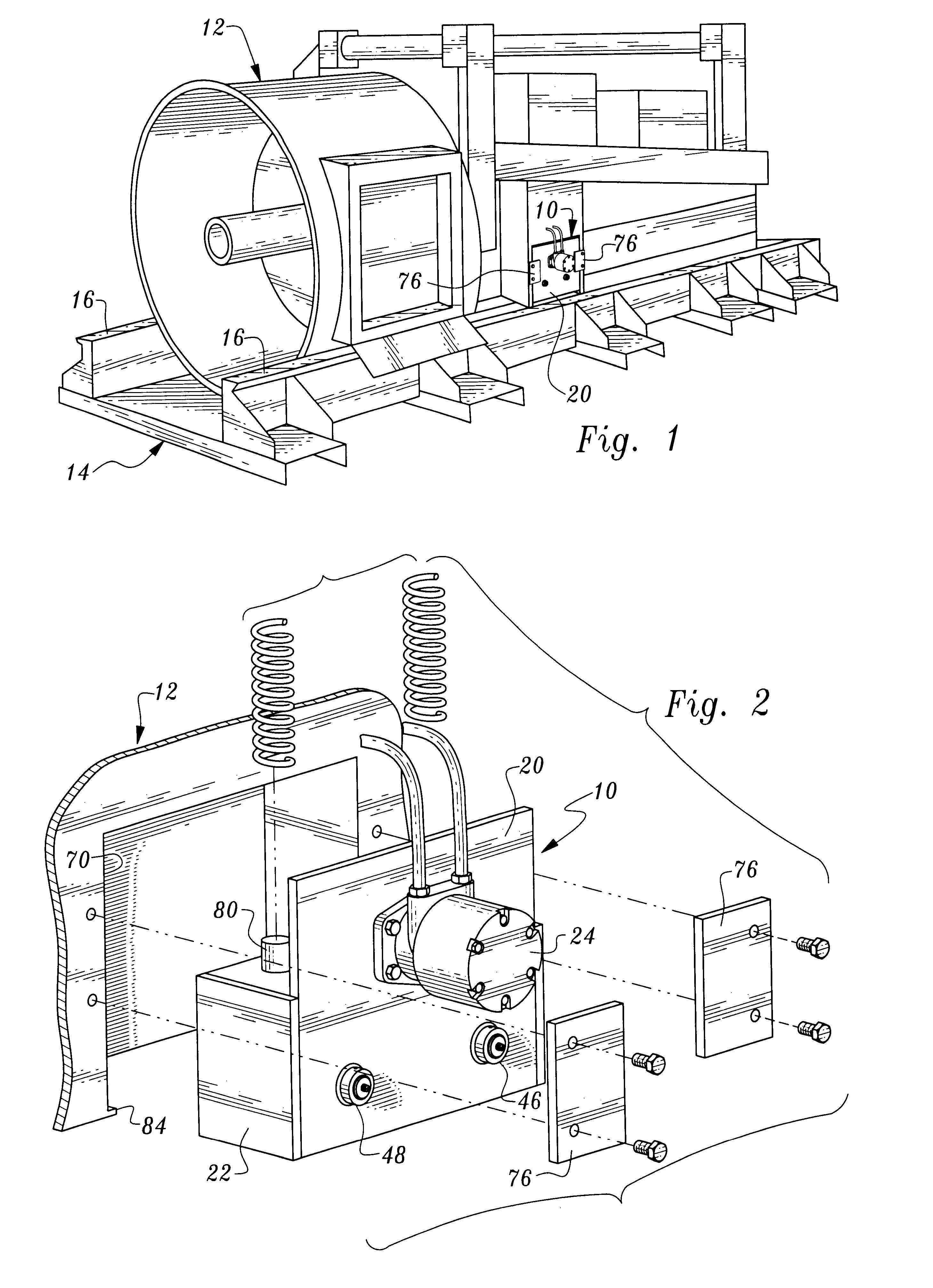 Apparatus for moving earth boring machines