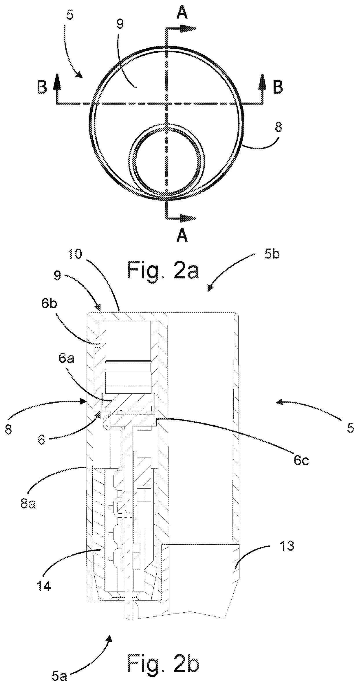 Tip part for a vision device