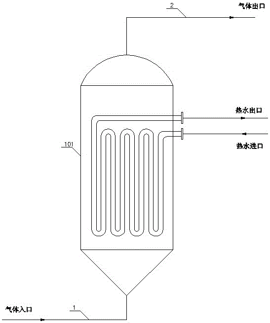 Forced cooling process and device for regeneration process