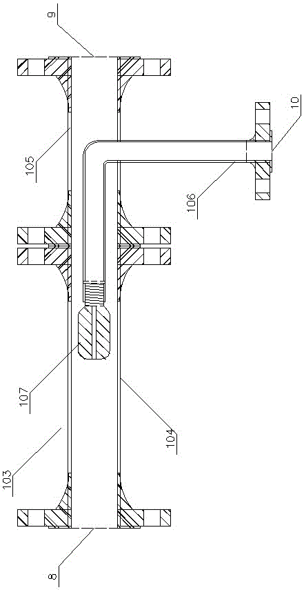 Forced cooling process and device for regeneration process