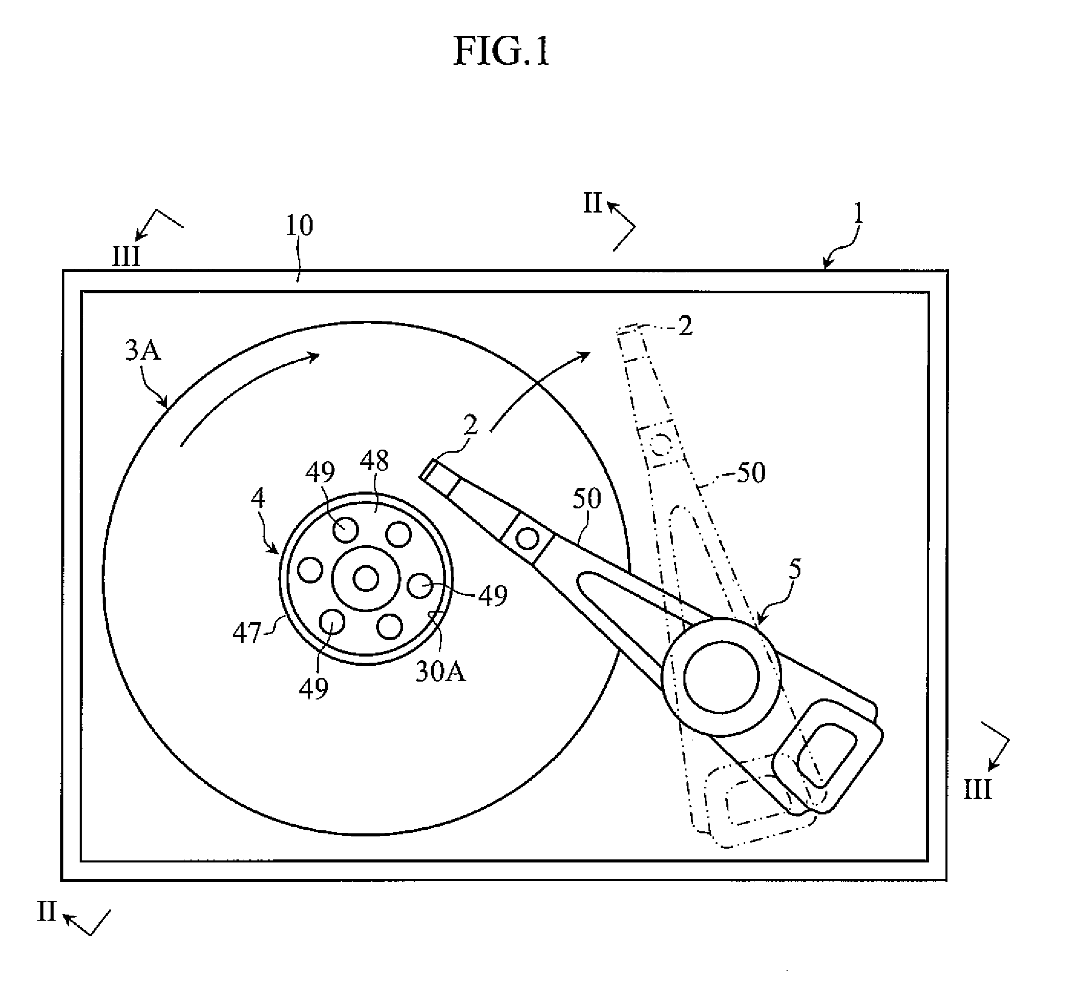 Magnetic head substrate, magnetic head and recording medium driving device