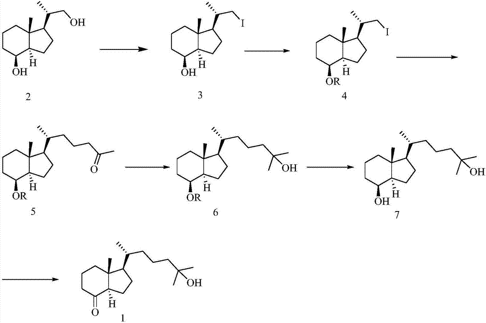 Preparation method of activated vitamin D3 drug CD ring intermediate