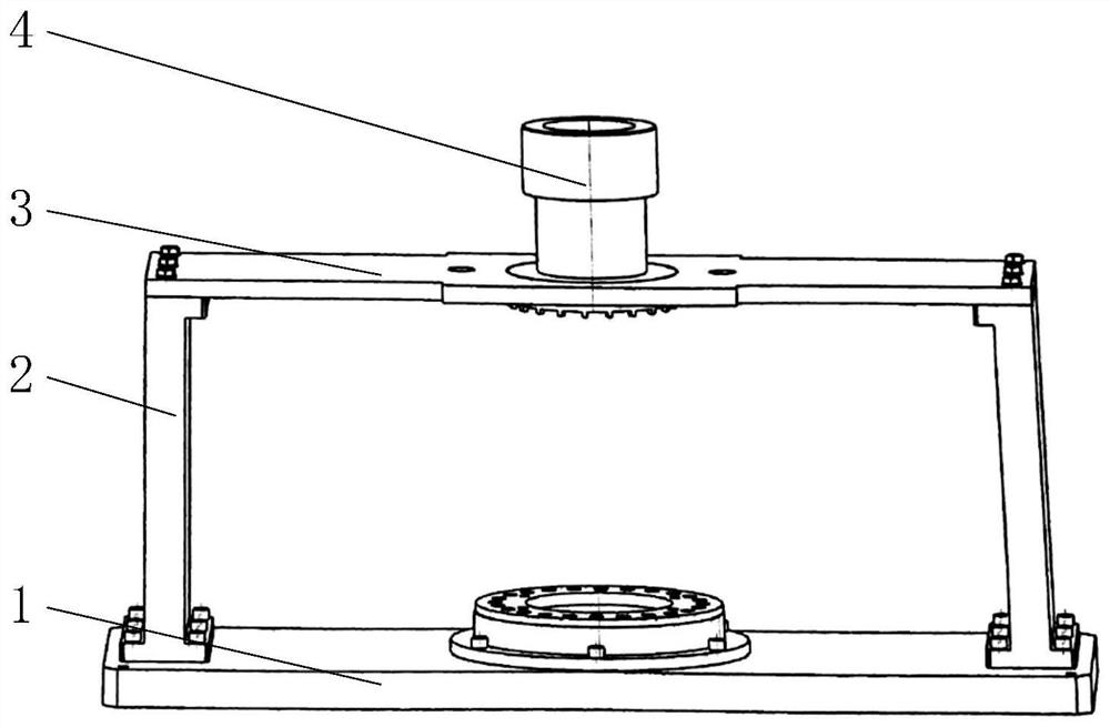 Bearing gland nut tightening process device and method