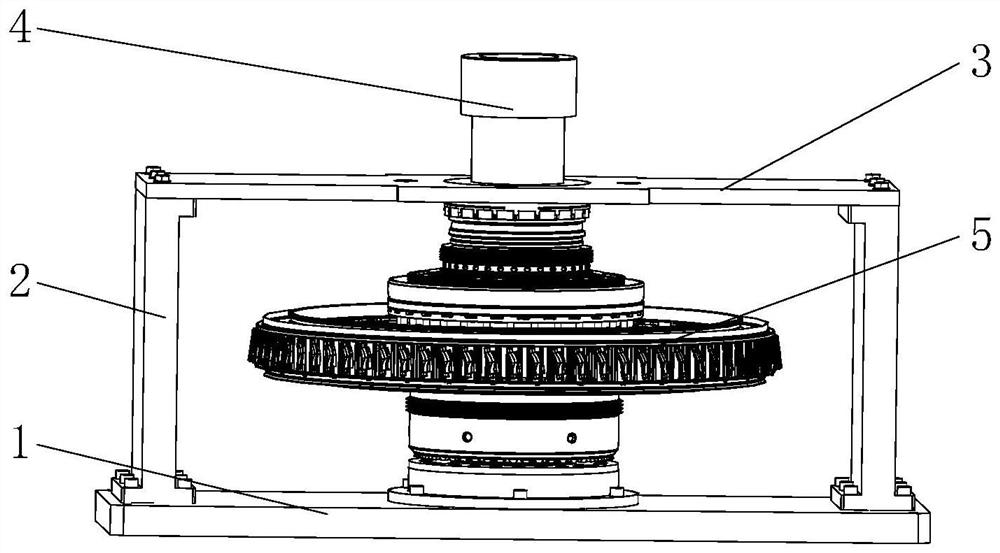 Bearing gland nut tightening process device and method