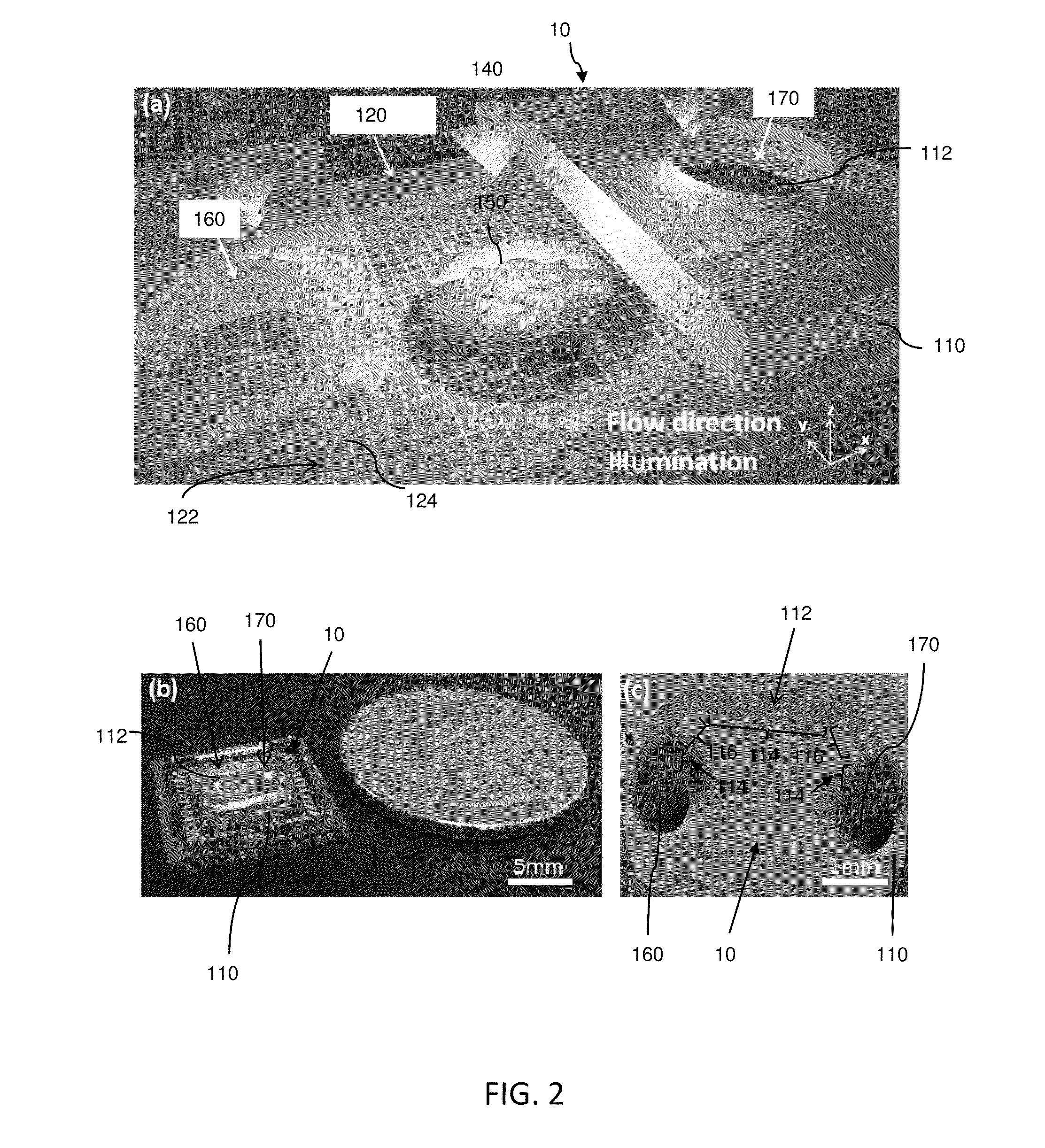 Super resolution optofluidic microscopes for 2d and 3D imaging