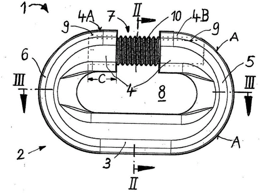 Chain joint for link chains