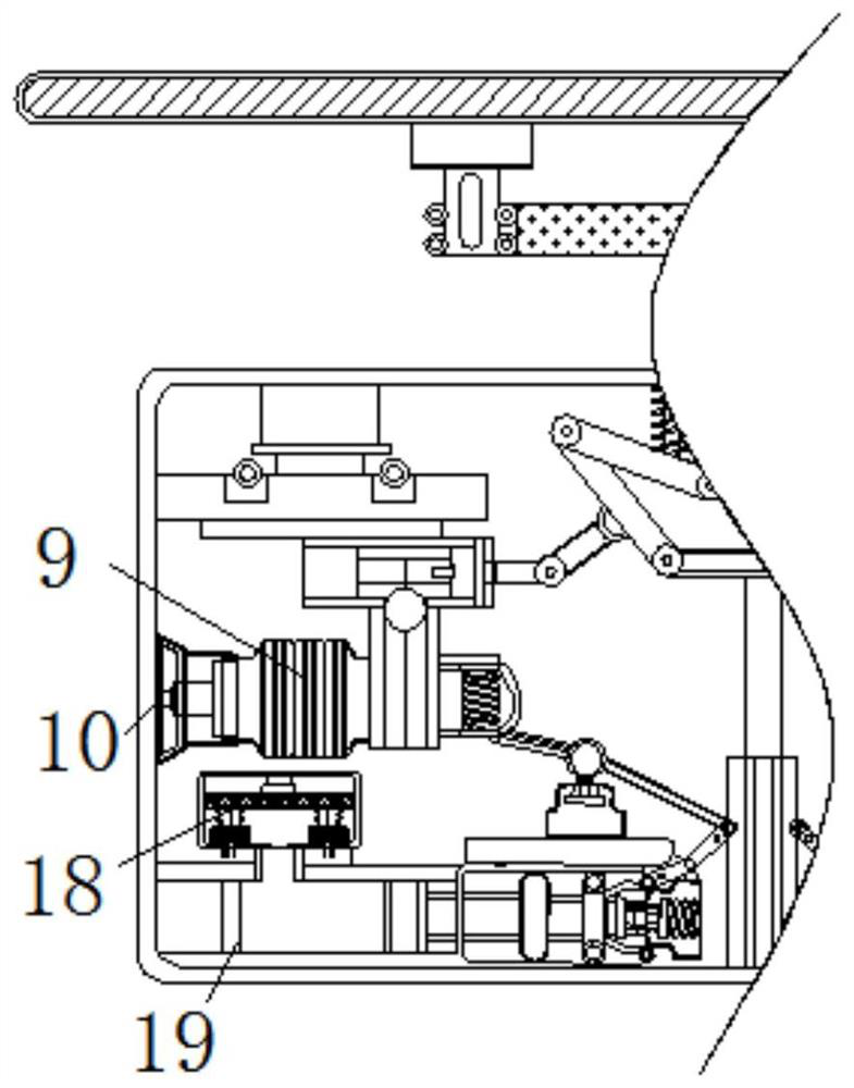 Spinning machine tool utilizing heat to generate deformation to increase suction to prevent deflection